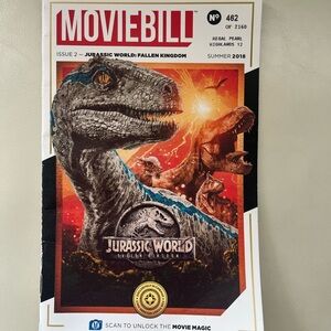Jurassic World: Fallen Kingdom Moviebill - Issue # 2 - Summer 2018 #482 of 2160